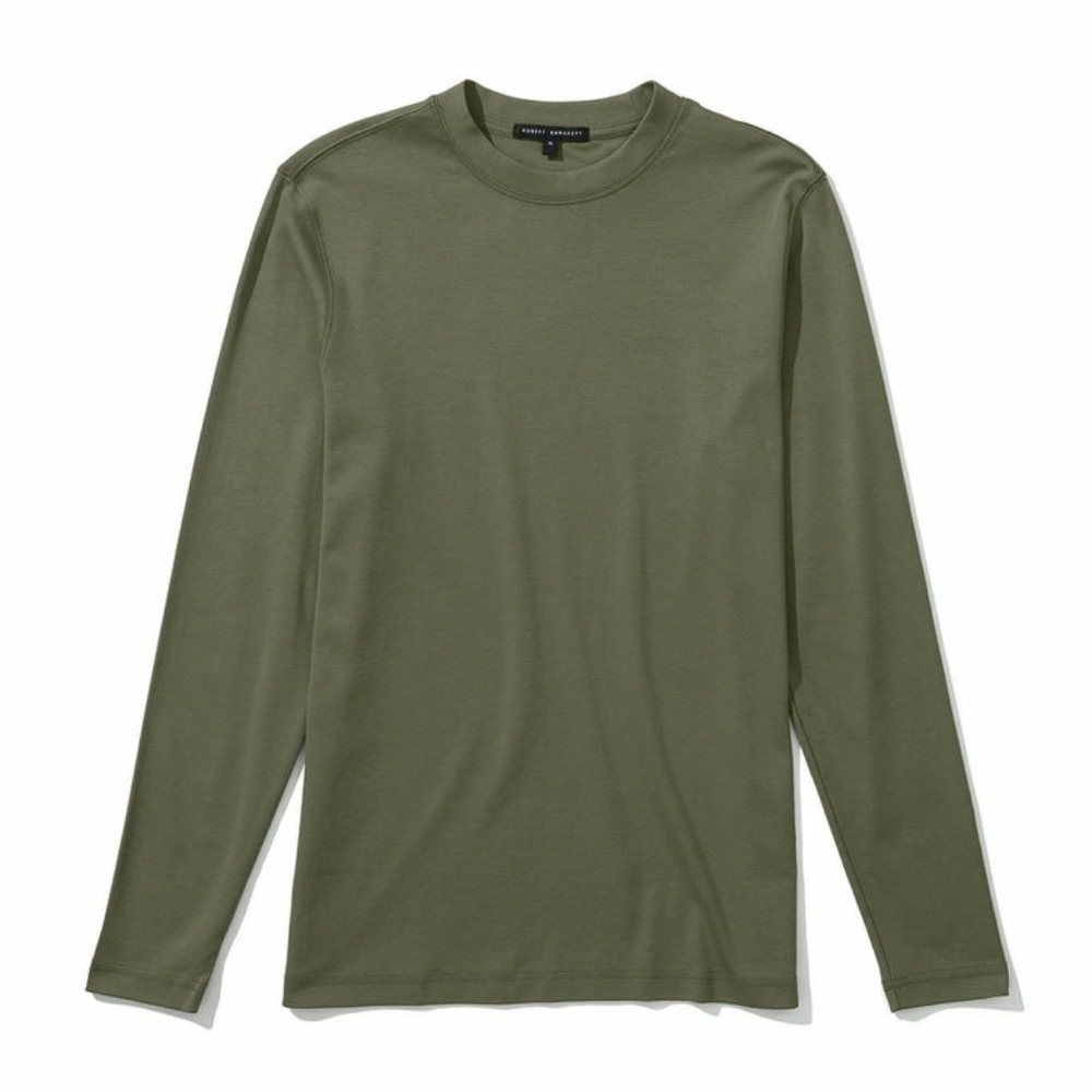 Robert Barakett Long Sleeve High Crew